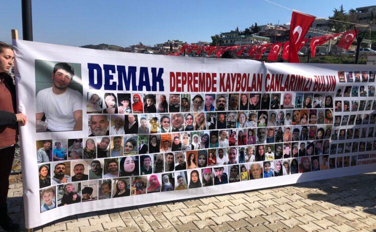 DEMAK'tan 'kayıp depremzede' raporu, 'Araştırma Komisyonu' isyanı