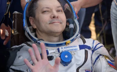 Rus kozmonot uzayda en uzun zaman geçiren insan oldu