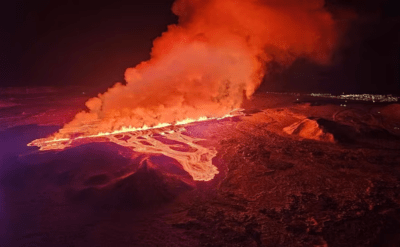 İzlanda’da üçüncü kez volkan patladı: En büyük endişe lavların enerji santraline yakın olması
