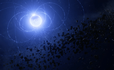 ‘Yamyam’ ölü yıldızda kendi gezegenini yedikten sonra metal yara izi kaldı