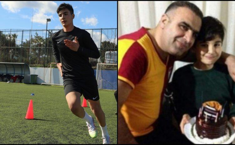 Şehit polis memuru Fethi Sekin'in oğlu Burak Tolunay Galatasaray'da