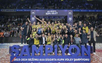 Kupa Voley’de şampiyon Fenerbahçe!