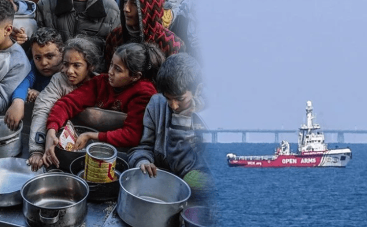 300 ton gıda taşıyan gemiler Larnaka'dan demir aldı: İstikamet Gazze