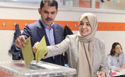 Bakanlardan sonra RTÜK’ten de destek: Eşi Murat Kurum’a oy istedi