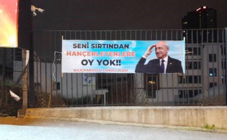 Kılıçdaroğlu’ndan sahte pankart tepkisi: Partime desteğim tam