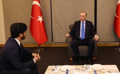 Cumhurbaşkanı Erdoğan ve TOSFED yönetimi, FIA Başkanı ile görüşme gerçekleştirdi