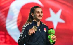 Buse Naz Çakıroğlu üst üste üçüncü kez Avrupa şampiyonu