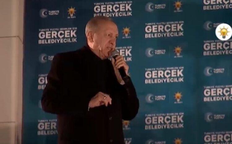 Erdoğan Hatay’da ‘kesinleşen’ zaferini kutladı: Biz zaten inanmıştık
