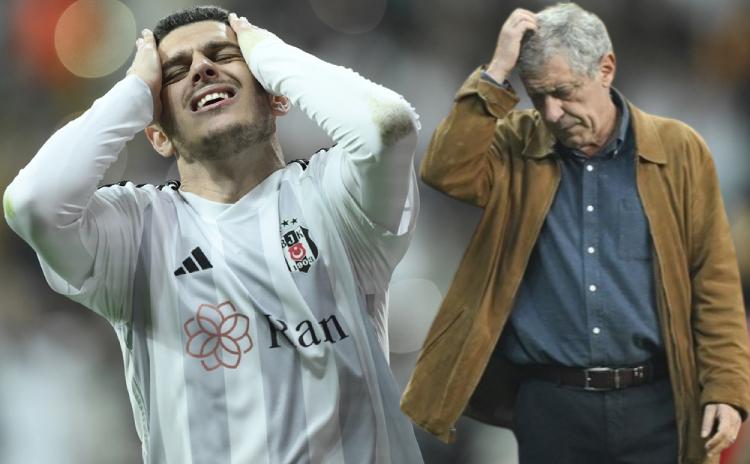 Beşiktaş, Samsunspor'a puan verdi... Santos gitti, Serdar Topraktepe geldi
