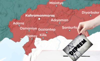 Deprem bölgesinde AK Parti üç, CHP bir kalesini kaybetti
