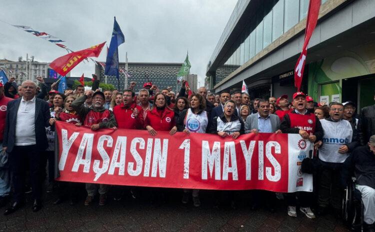 İşçi sendikaları: 1 Mayıs'ta bir elimizde karanfil, bir elimizde AYM kararıyla Taksim'e yürüyeceğiz
