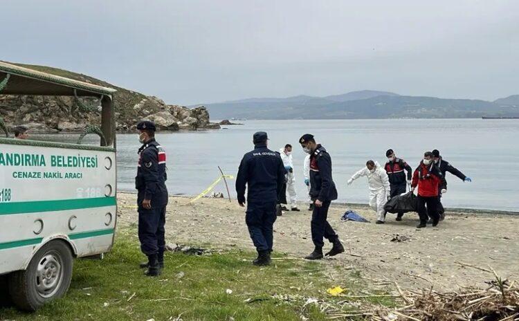 Sahilde bulunan ceset batan geminin kaptanına aitmiş