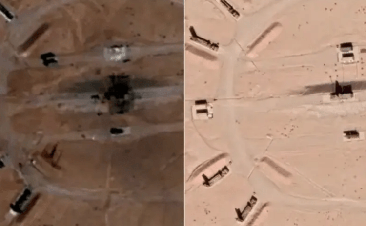 İran'ın küçümsediği İsrail saldırısının uydu görüntüleri: Hava savunma sistemi hasar gördü