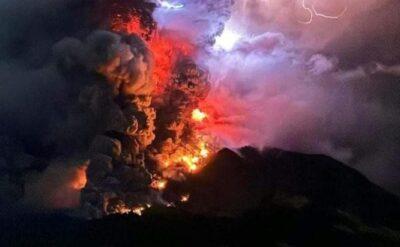Endonezya’da felaketler art arda: Önce yanardağ patladı, sonra tsunami alarmı verildi