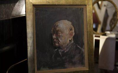 Winston Churchill’in beğenmediği portresi 1.5 milyon dolar