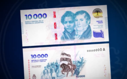 Enflasyona para yetiştiremeyen Arjantin 10 bin pesoluk banknot bastı