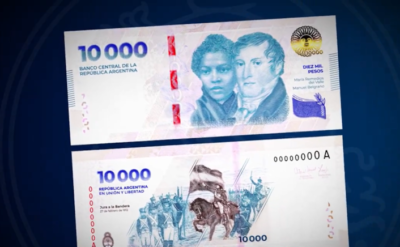 Enflasyona para yetiştiremeyen Arjantin 10 bin pesoluk banknot bastı