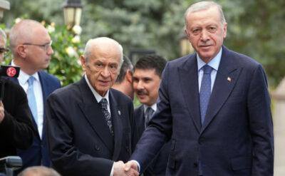 Bahçeli-Erdoğan arasında 12 gün içinde ikinci görüşme