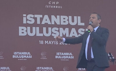 Saraçhane’de eğitim mitingi: Özel, Erdoğan’ın ‘mülakat kaldırılacak’ sözünü hatırlattı