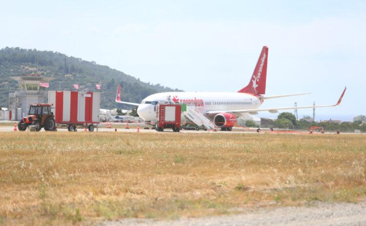 Önce İstanbul sonra Alanya: Bir uçak daha gövdesi üstüne indi