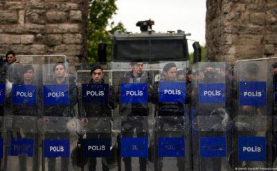 Demokrasinin yolu Taksim’den geçmedi: Polis barikatında 1 Mayıs