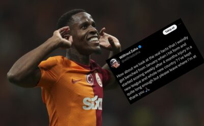 Zaha taraftara çıkıştı: Okan Buruk’u kızdıracak sözler