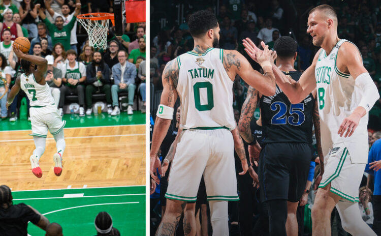 Boston Celtics finalde ilk adımı gözdağı vererek attı