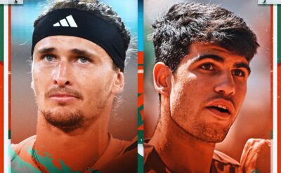 Fransa Açık’ta tek erkekler finalinin adı Carlos Alcaraz-Alexander Zverev