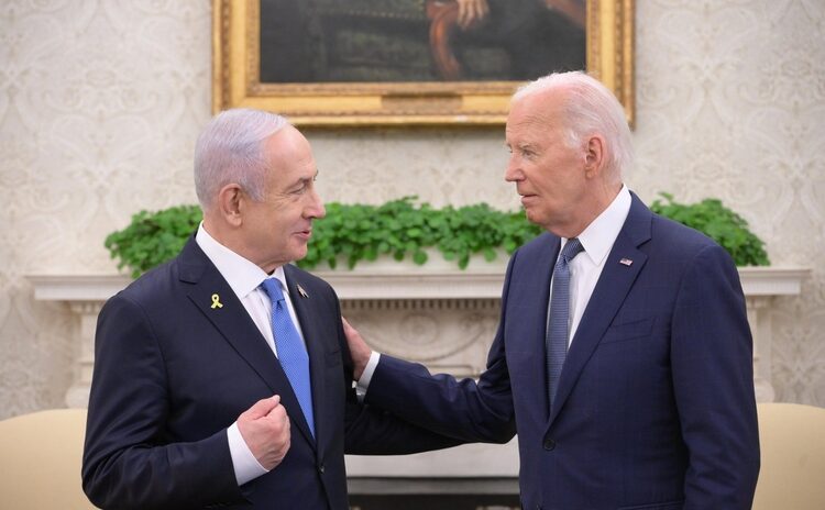 Netanyahu'nun ABD turu: Kongre konuşması topa tutulurken Biden ve Harris'le görüştü