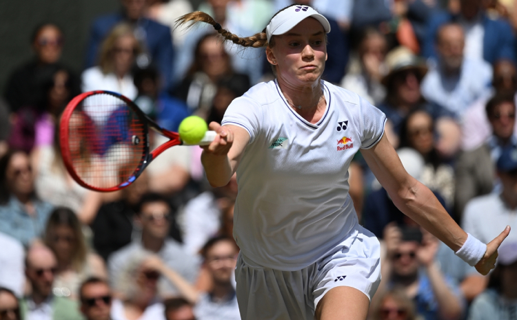 Wimbledon'da Elena Rybakina yolu yarıladı