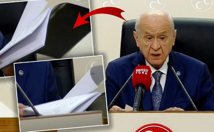 Bahçeli kara kaplı dosya çıkarıp çok kızdığı 154 kişiye 'mesaj verdi': Kaydettik, hesaplaşacağız