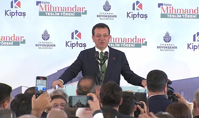 İmamoğlu Hacıbektaş'ta konuştu: Bir anahtarı Kılıçdaroğlu'na veririz