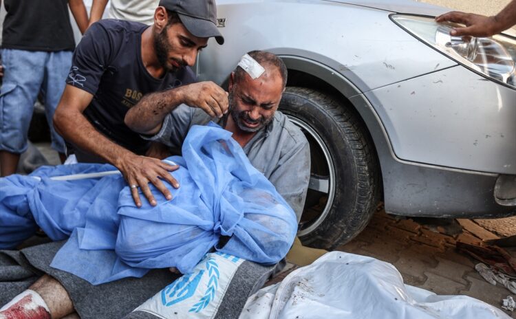 Filistin halkı yok ediliyor: İsrail, ABD'nin verdiği 907 kiloluk bombalarla okulu vurdu