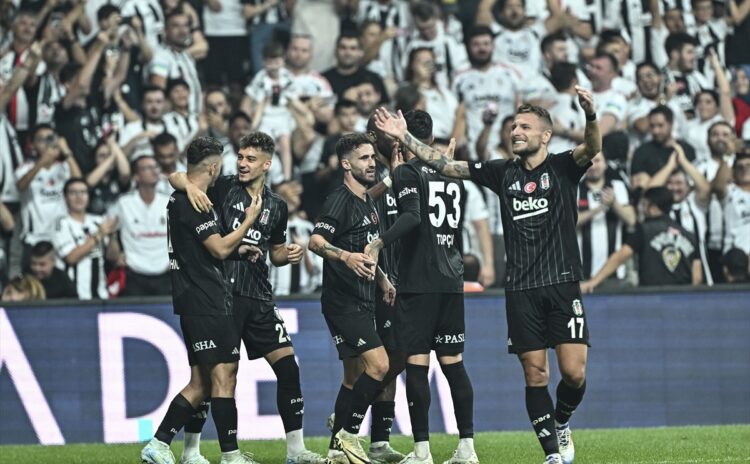 Beşiktaş'tan beşi bir yerde! Avrupa Ligi'nde üçleme tamamlandı: 5-1