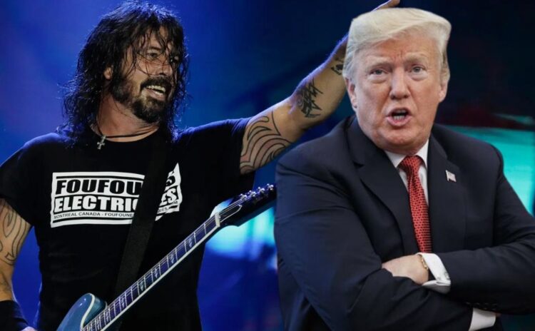 Trump, Foo Fighters şarkısını izinsiz kullandı: Tazminatı Kamala Harris'e gidecek