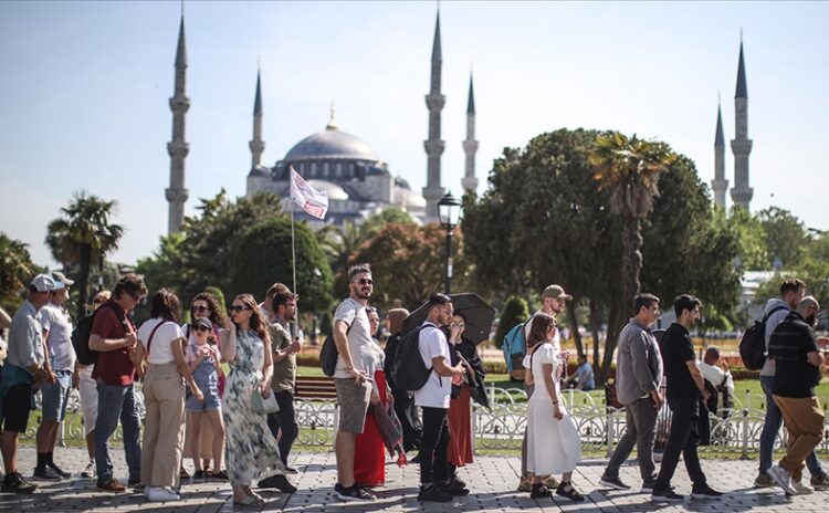 Turist sayısında temmuz rekoru