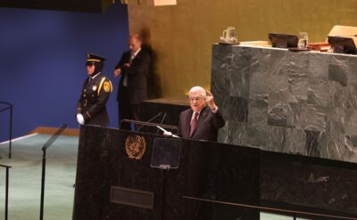 Abbas BM kürsüsünden seslendi: Gazze’nin tek bir karışını dahi vermeyeceğiz