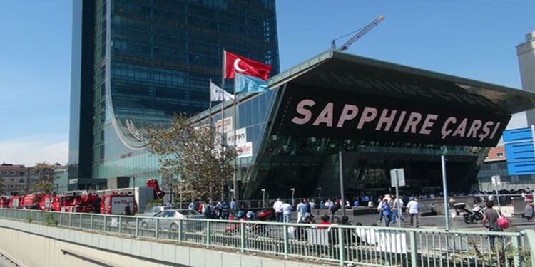 Ocak’ta kapanan Sapphire AVM ofis olarak hayata dönüyor