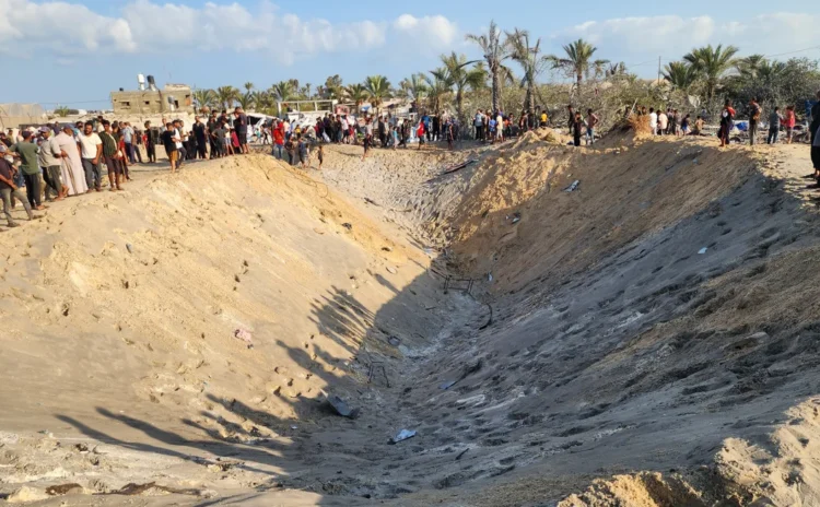 İsrail 'güvenli bölge' olarak belirlenmiş çadır kenti yine vurdu: 40 ölü, 60 yaralı