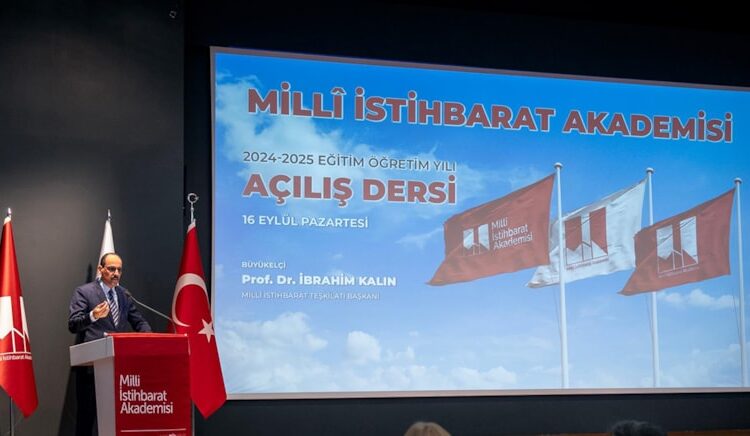 Milli İstihbarat Akademisi açıldı, ilk dersi İbrahim Kalın verdi