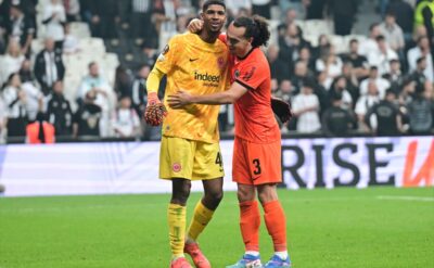 Beşiktaş’ın Frankfurt yenilgisi Alman basınında, övgülerin adresi Santos