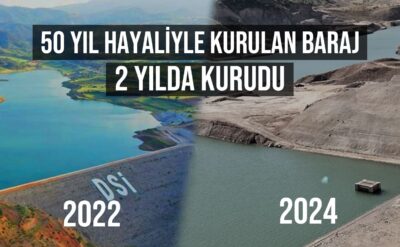 ‘50 yıllık su ihtiyacını karşılayacak’ diye açılan Akbaş Barajı iki yılda kurudu: 400 bin kişi susuzluk tehlikesiyle karşı karşıya