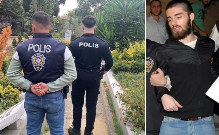 Polis Cem Garipoğlu’nun mezarında nöbette