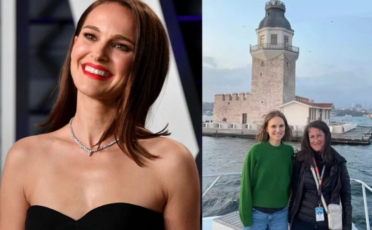 Natalie Portman İstanbul'a geldi, Kız Kulesi önünde fotoğraf çektirdi