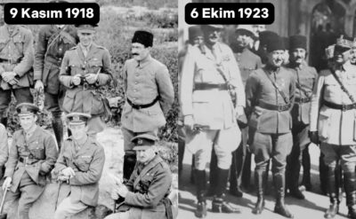 Bugün İstanbul’un Kurtuluş Günü… Bakın bu iki fotoğraf, kurtuluşu ne güzel anlatıyor