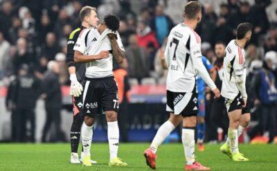 Beşiktaş’ta kara günler: Dört sezonun en kötüsü