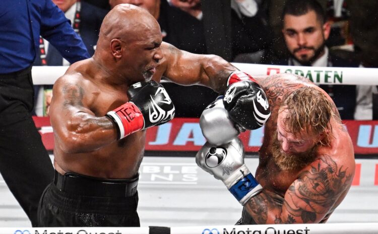 Mike Tyson-Jake Paul maçı rekorlarla tarihe geçti: 18 milyon dolarlık gişe geliri