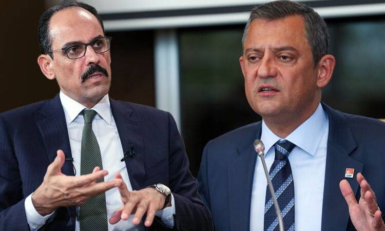 MİT Başkanı İbrahim Kalın CHP MYK'sına da sunum yapacak