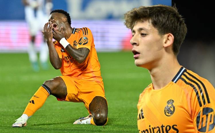 Real Madrid'de Arda Güler göz doldurdu, Vinicius sakatlandı