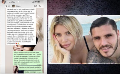 Wanda Nara’dan hem Icardi’ye hem Galatasaray taraftarına mesaj